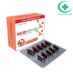 Maxxhepa urso 100 - Thuốc điều trị các bệnh lý xơ gan, viêm gan